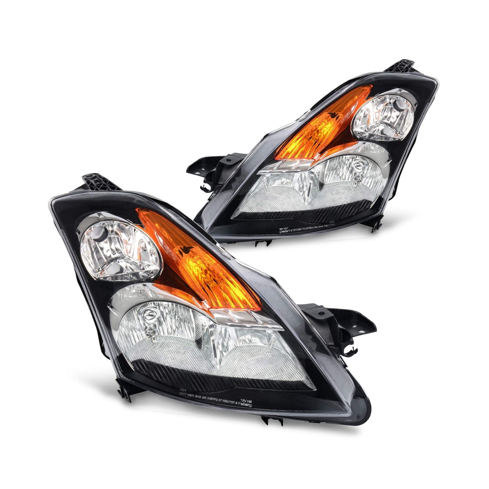 DWVO Headlight Assembly Compatible with 07 08 09 Altima 4-Door Sedan 2007 200... gallery