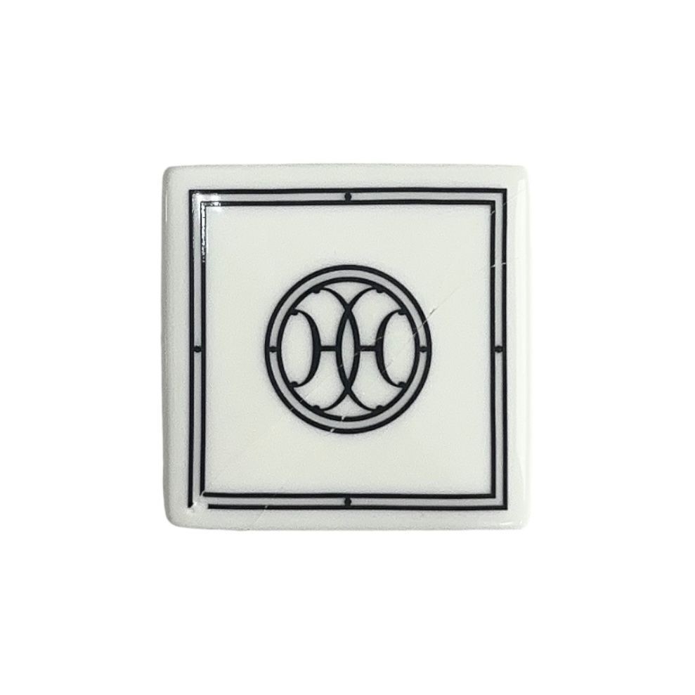 HERMES H Deco Sugar Box Container Porcelain Tableware Interior With Box gallery