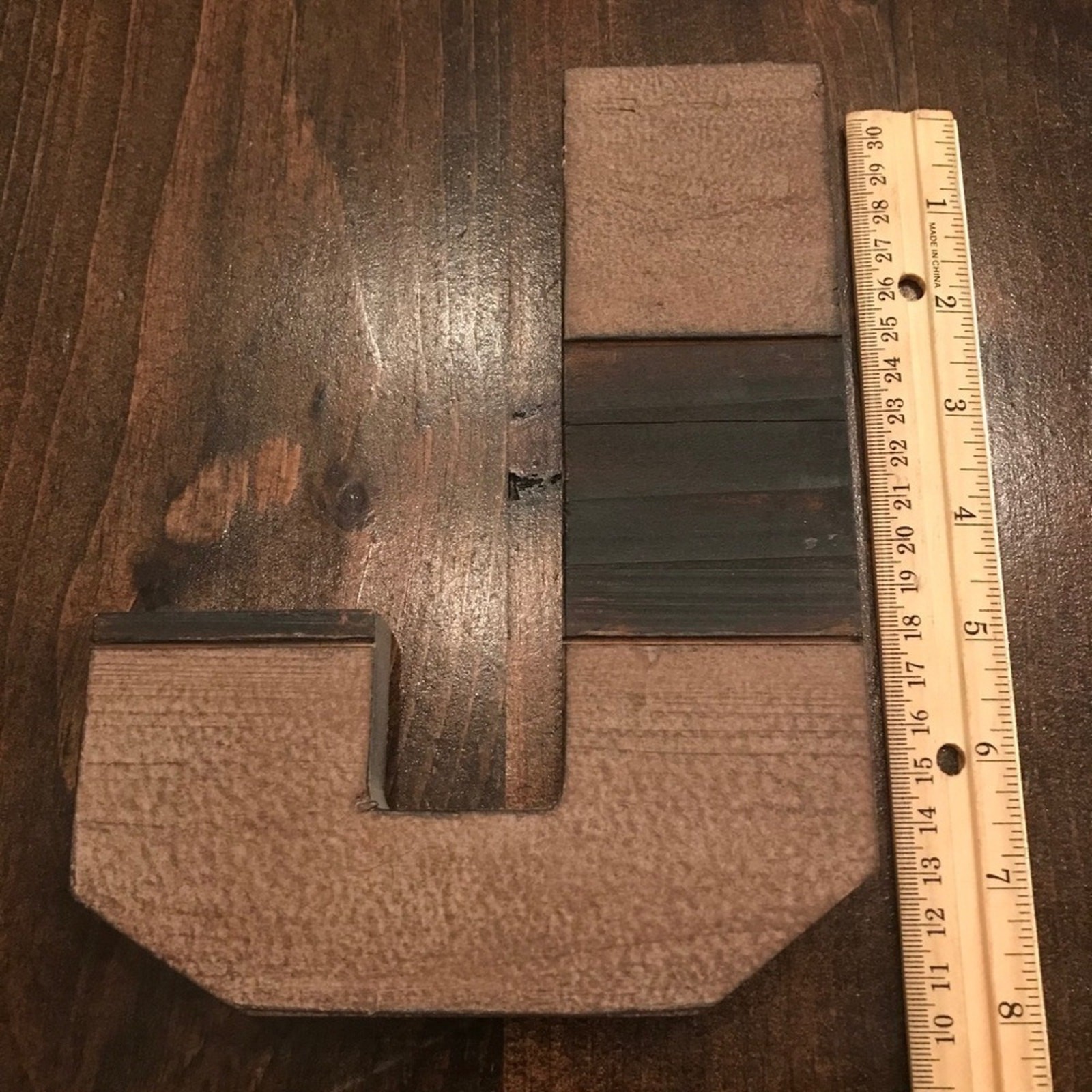 Letter J Decor Rustic Block Monogram Farmhouse Style Personalized Gift Wall Art gallery