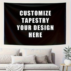 Personalized Custom Tapestry Unique Wall Hanging Backdrop for Home & Room Decor