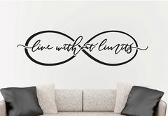 “Live Without Limits” Infinity Adventure Decal Car Boat Banner