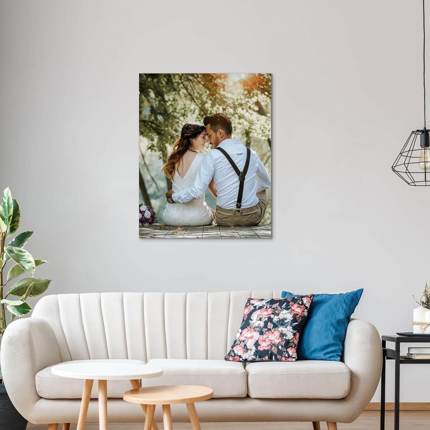 Personalized Custom Prints: Photo On Canvas Transform Your Photos into Framed gallery