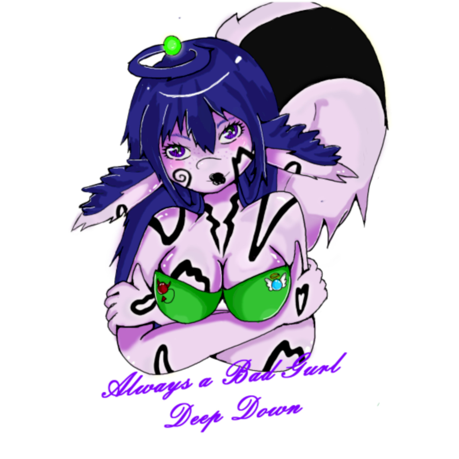 ALWAYS A BAD GURL Sublimation Print Ready to Press, Heat Transfer PICK YOUR SIZE gallery
