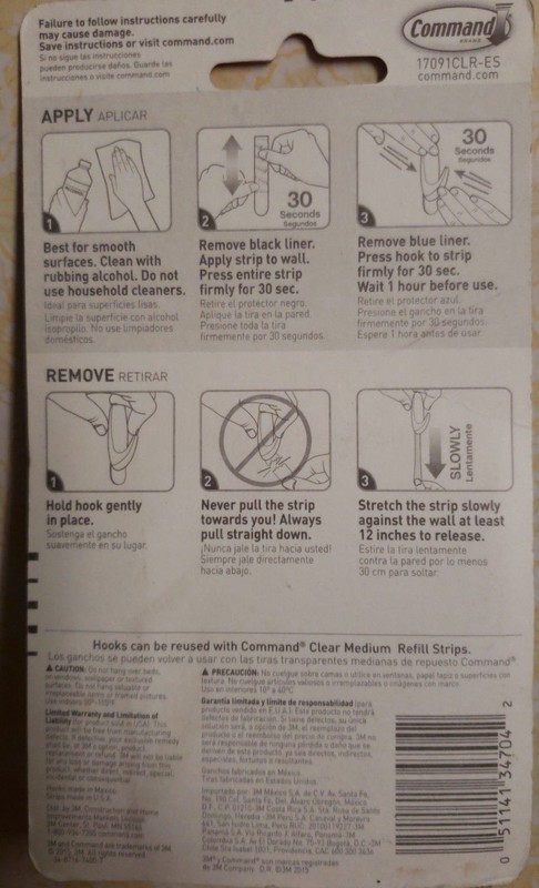 3M Command Clear 2 Hooks, 4 Strips, Medium up to 2 pounds 17091CLR-ES gallery