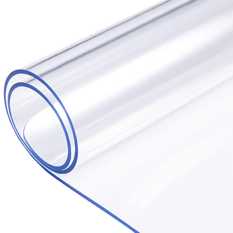 Linkgro Rectangle Clear Table Protector Plastic Pvc Glass Tablecloth Protective