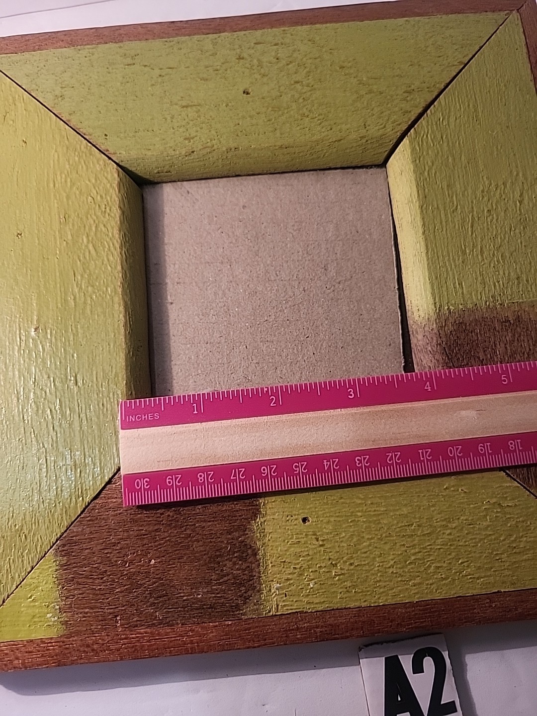 Rustic Picture Frame Approx 9x9 For 4x4 Picture gallery