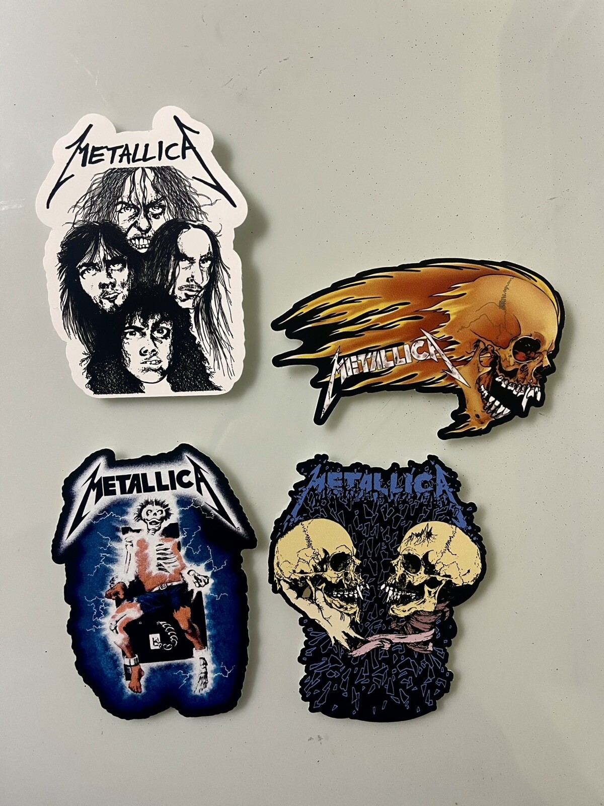 Metallica Sticker Pack - Heavy Metal Stickers , Thrash Metal Stickers gallery
