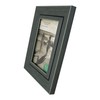 Northlight 10" Classical Rectangular 5" x 7" Photo Picture Frame Gray and Black gallery