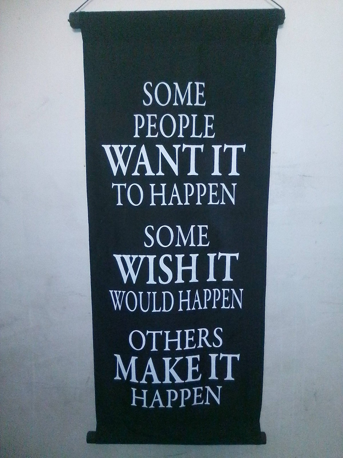 Inspirational Wall Decor Banner Quote Scroll Motivational Affirmation Tapestry gallery