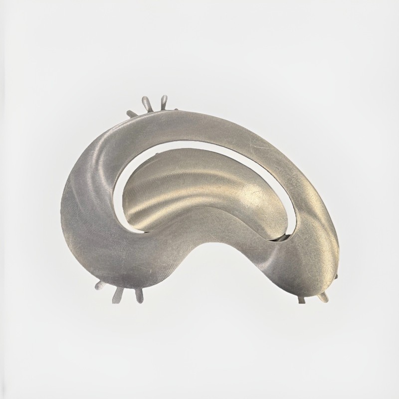 RockLedge Design Studios, Kidney Bean Fruit Stand ￼ Aluminum Sculpture ￼ gallery