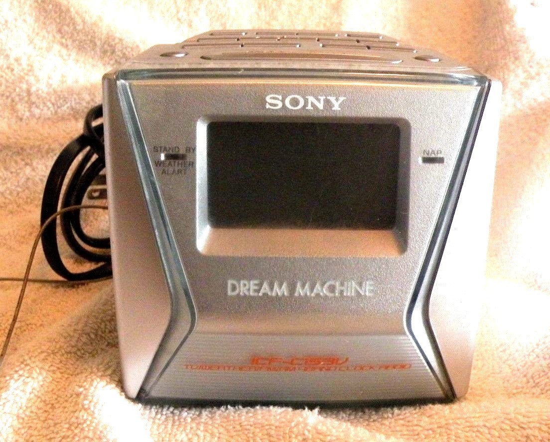 Sony Dream Machine Model ICF-C153V 4 Band AM/FM Alarm Clock Radio gallery