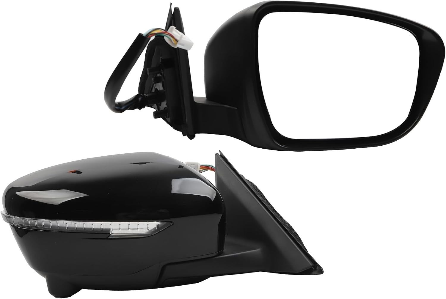Passenger Right Side Mirror with Camera Compatible with 2014-2020 Nissan Rogue(N gallery