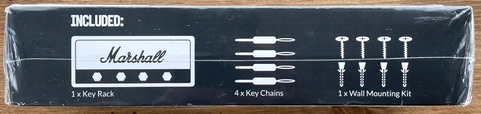 Marshall Jack Rack Wall Mount Key Holder JCM 800 Classic w/Keychains Brand New gallery