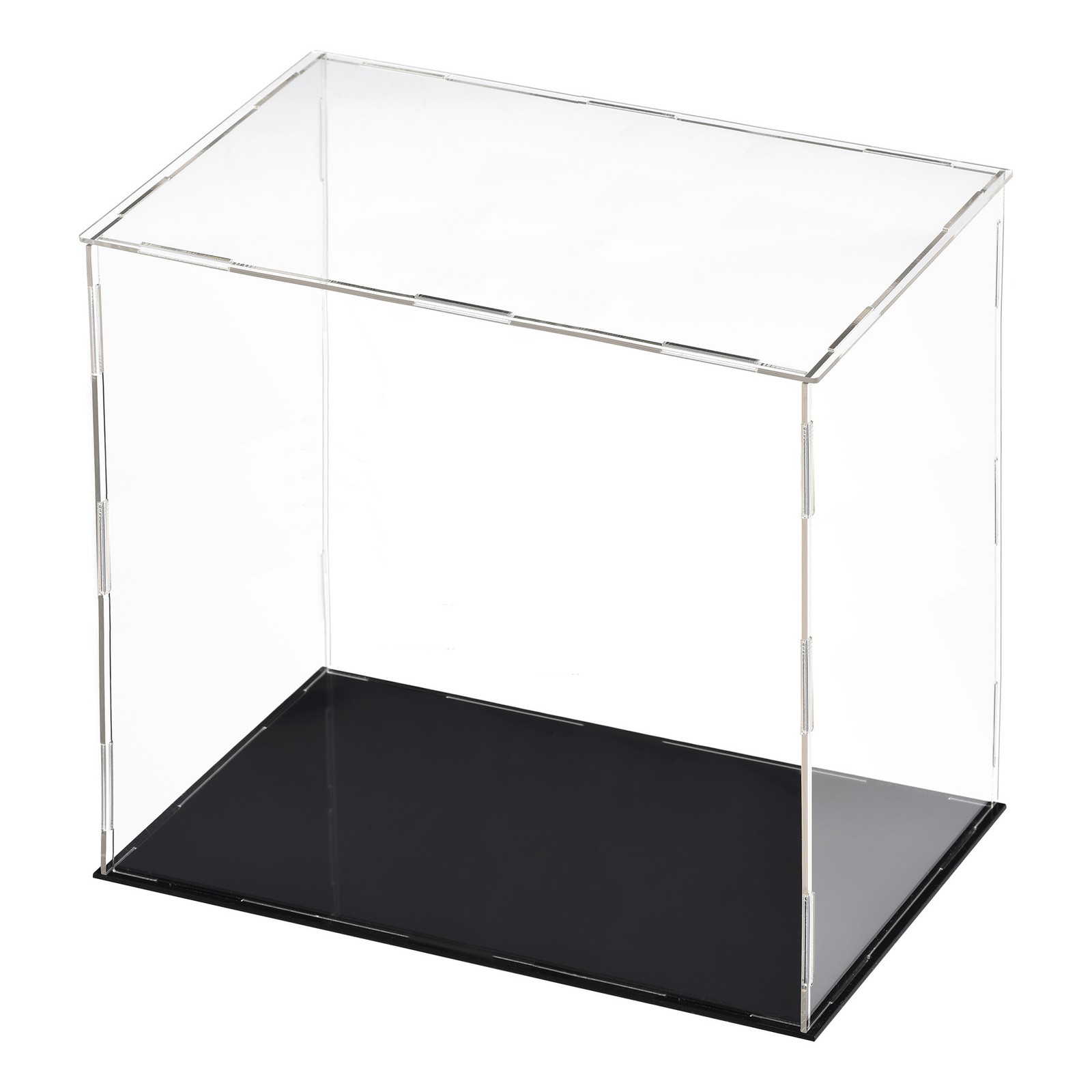 Acrylic Clear Display Case Box Dustproof Showcase Cube Collectibles 25x15x25cm gallery