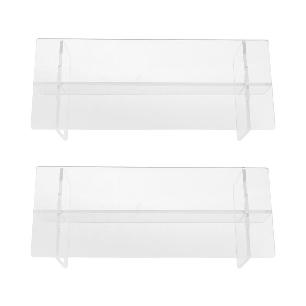 2 PCS Dessert Display Stand Acrylic Riser Shelf for Figures Ornament gallery