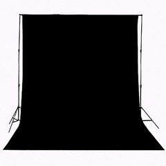 5x7ft Background Solid Black Backdrop Muslin Portrait Background Screen for Phot