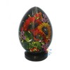Baseball Egg Display Stand Black Large 2" Round Dimple Block, 6 Pack gallery