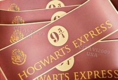 Harry Potter Hogwarts Express Platform 9 3/4 Train Sign Wall Poster (USA Seller)