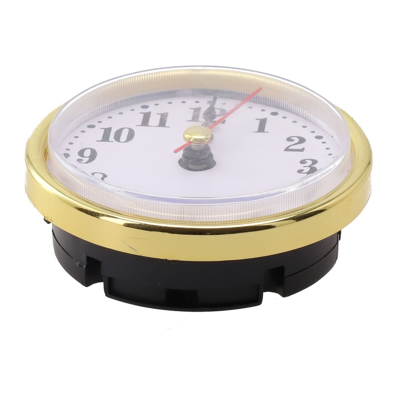 .65MM Quartz Clock Inserts Movement Replacement DIY Gold Silvery Arabic Numbers. gallery