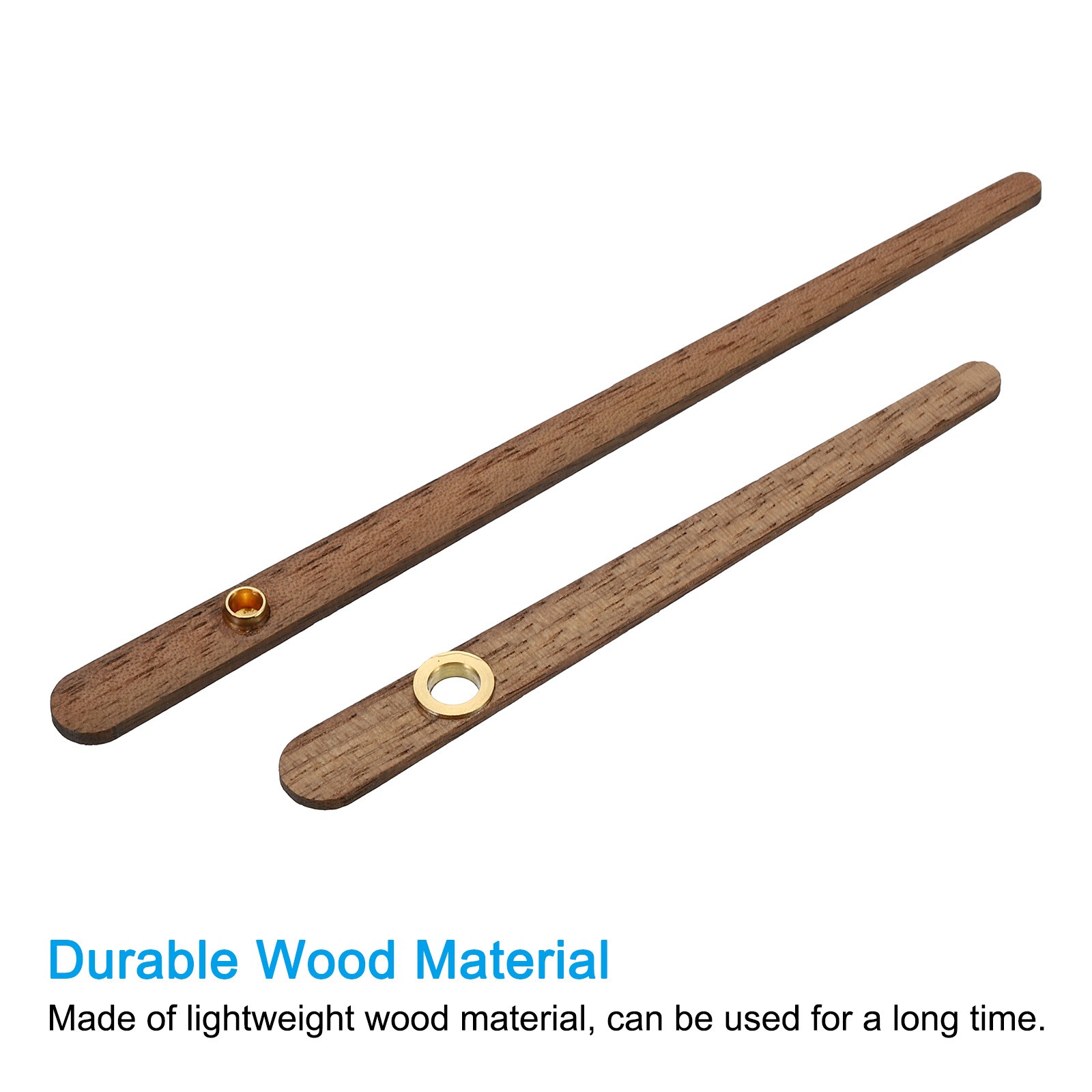 Clock Hands Kit, 4 Set Wooden Clock Hand Parts for 12 Inch Clock, B1 gallery