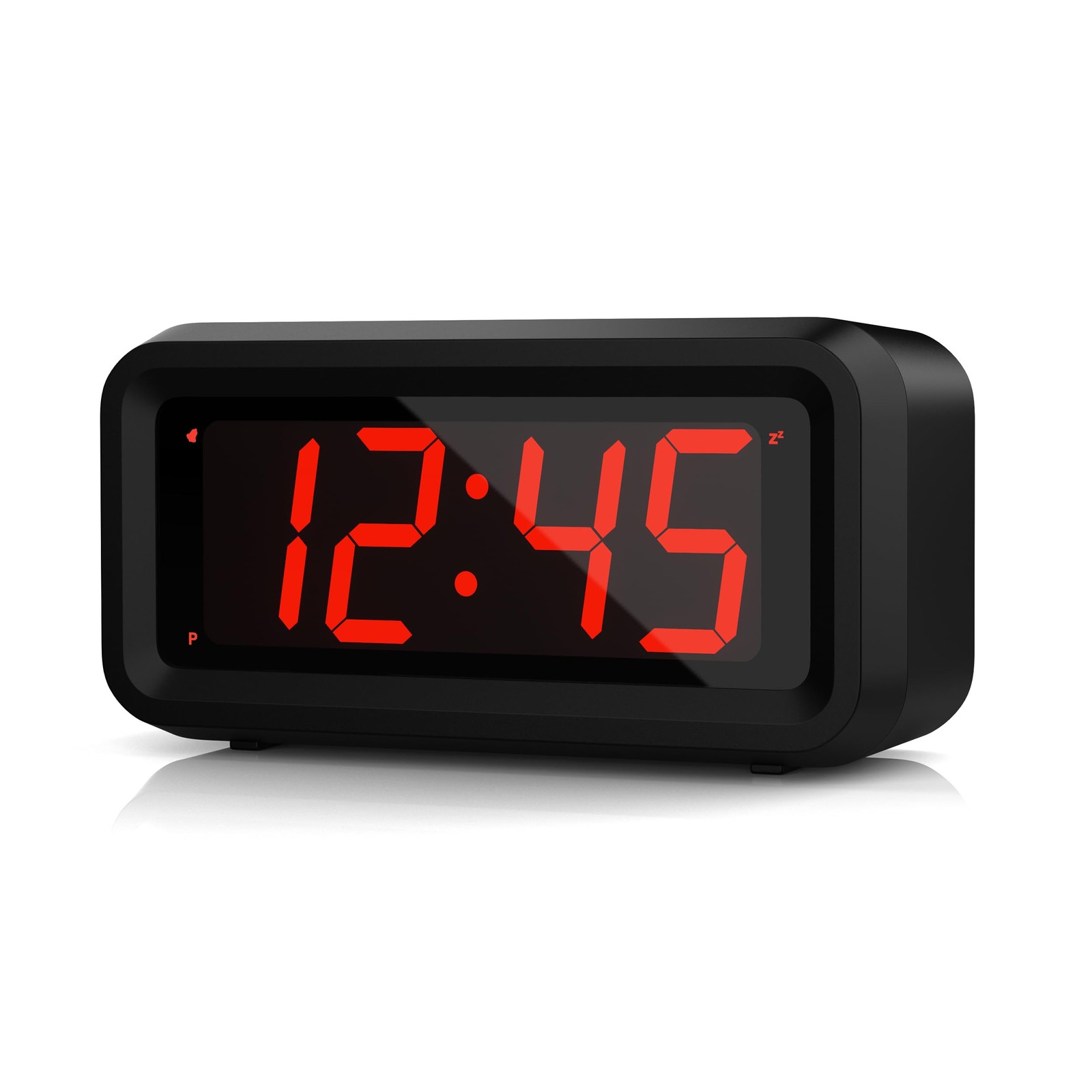 Alarm Clock, LED Digital Clock, Small Wall Clock, Battery Operated, Adjustabl... gallery