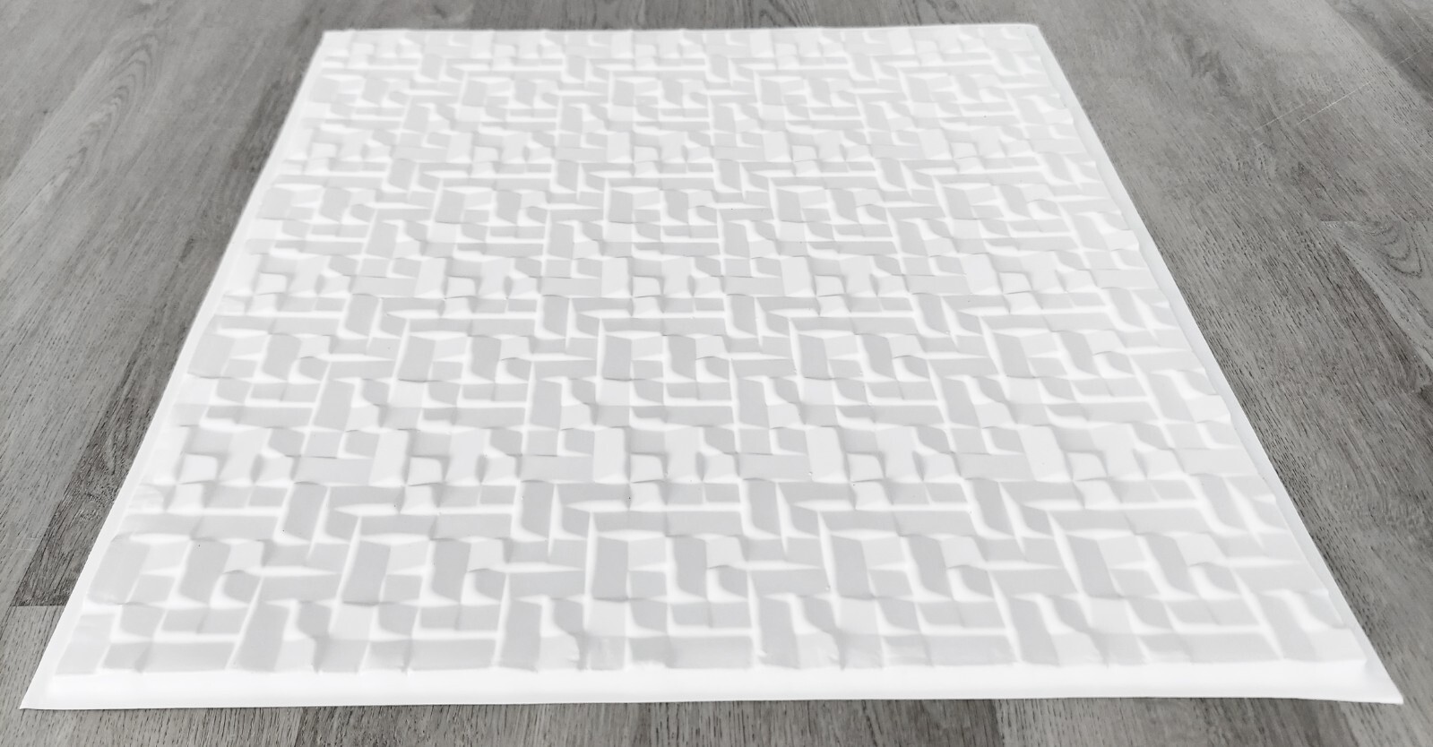Grid System, Drop In, 24" x 24", PVC, Suspended Ceiling Tiles, OPAL White gallery