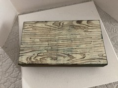 Rustic Wood Block Riser Display Stand for Home Decor