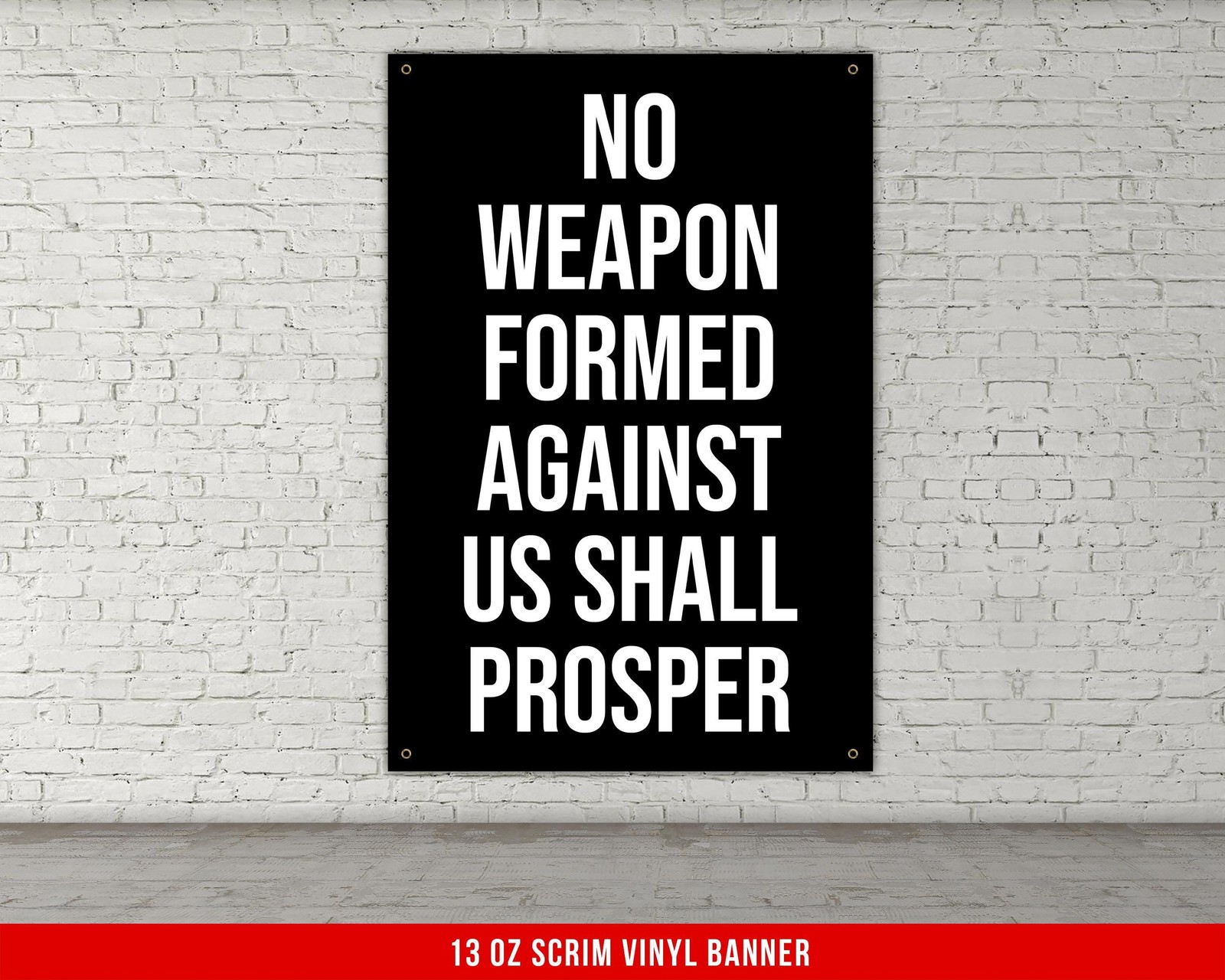 Inspirational Quote Banner Custom Name Sign Gym Decor Motivational Art gallery