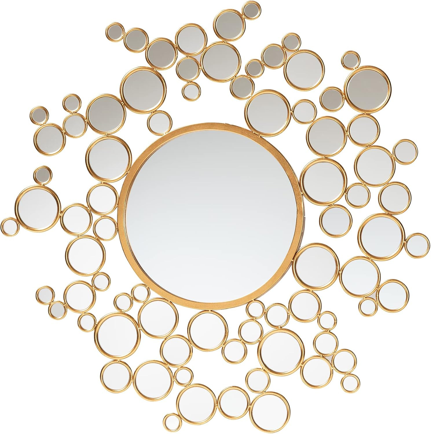 Antique Goldleaf Castiel Mirror - Elegant Home Decor Accent gallery
