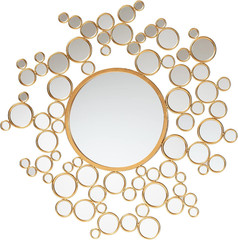 Antique Goldleaf Castiel Mirror – Elegant Home Decor Accent
