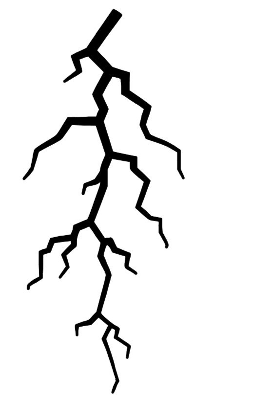 Lightning Bolt - Decal Sticker - Multiple Colors & Sizes - ebn6355 gallery