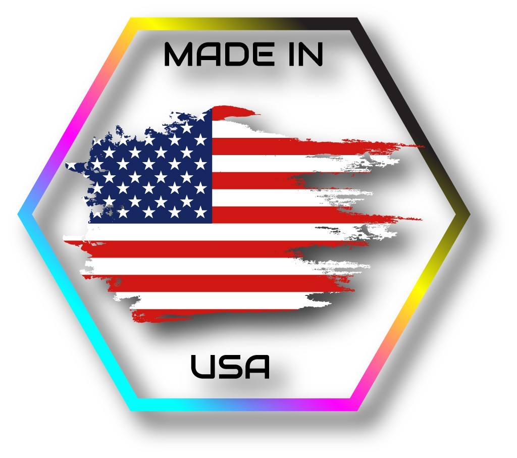 Freedom Waving American Flag Lettering Cut To Shape Vinyl Sticker gallery