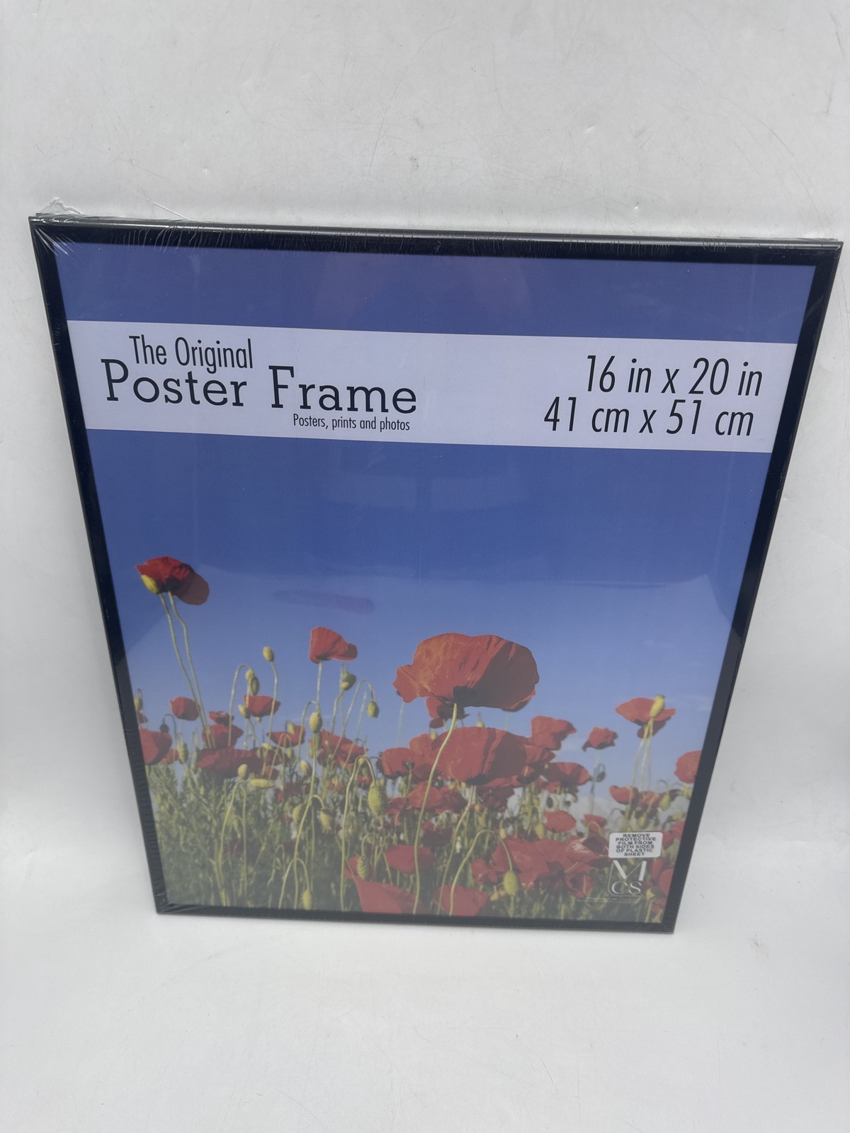 MCS Original Poster Frame 16x20 Lightweight Vertical & Horizontal 2-Pack - BLACK gallery