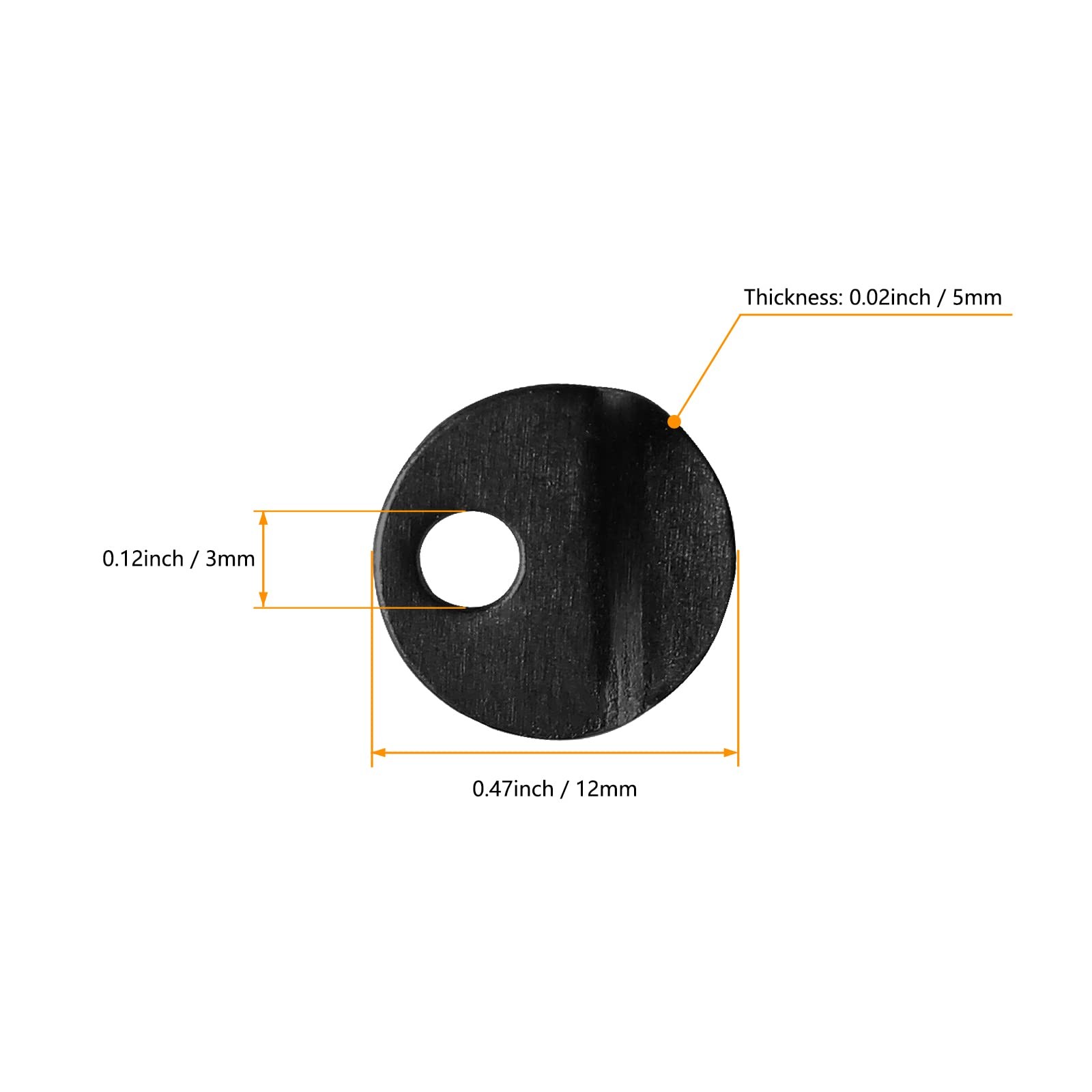 Suiwotin 100PCS Picture Turn Button Fasteners Photo Frame Hardware, Type 2 gallery