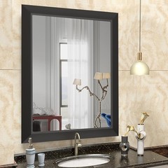 Metal Framed Wall Mirror Rectangular Easy Mount High Quality Reflection Home New