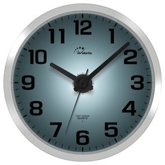 Atomic Wall Clock with Night Light – Silent Lighted up Wall Clock Glow in the Da