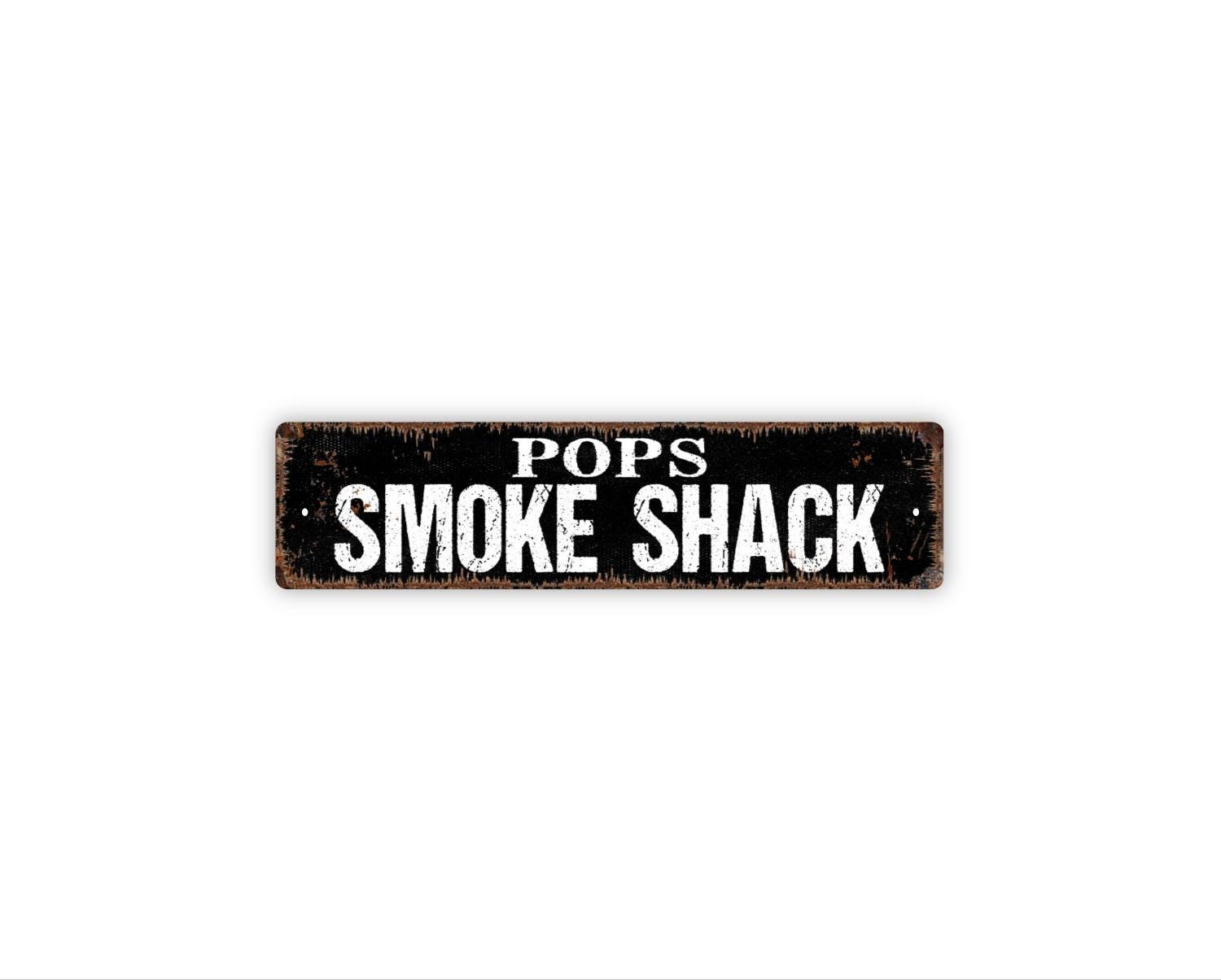 Personalized Smoke Shack Sign | Custom Name Wall Art | BBQ Grill Shed Outdoor gallery