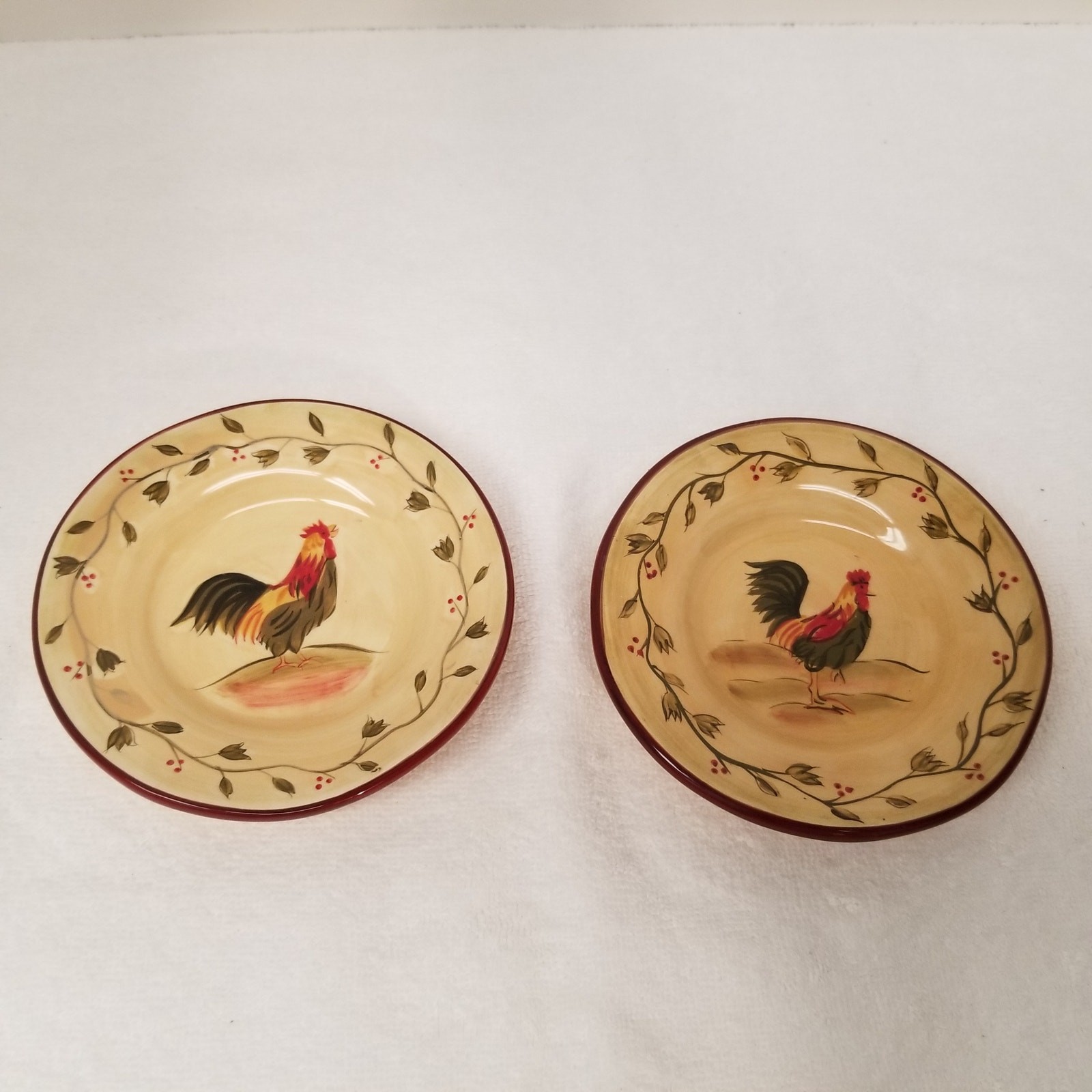 Rooster plates Early Riser Exclusively by Park gallery