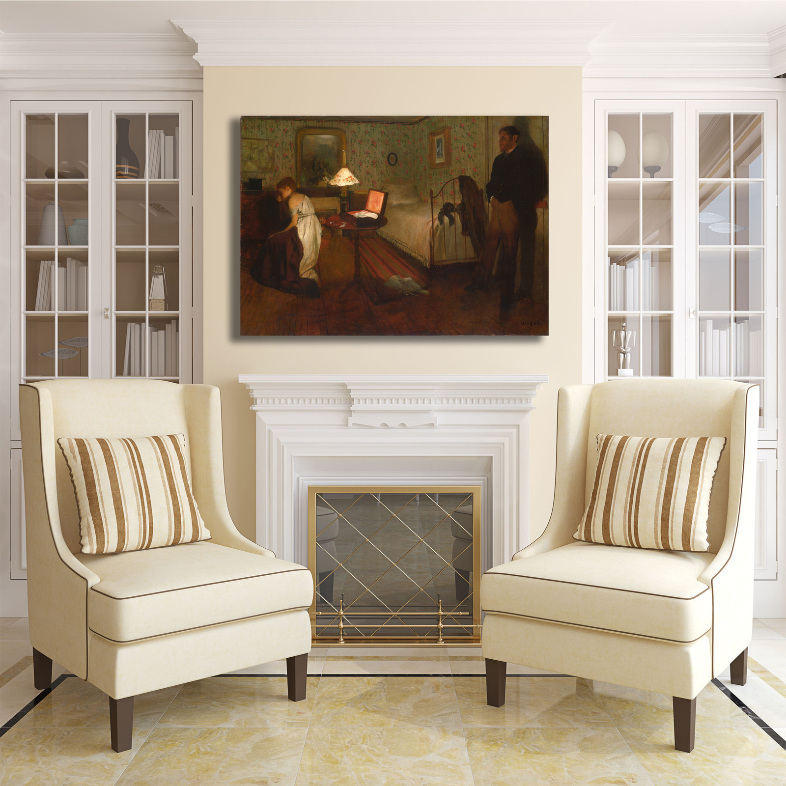 Degas Interior Design Picture Print Canvas Painting Frame Home Decor gallery