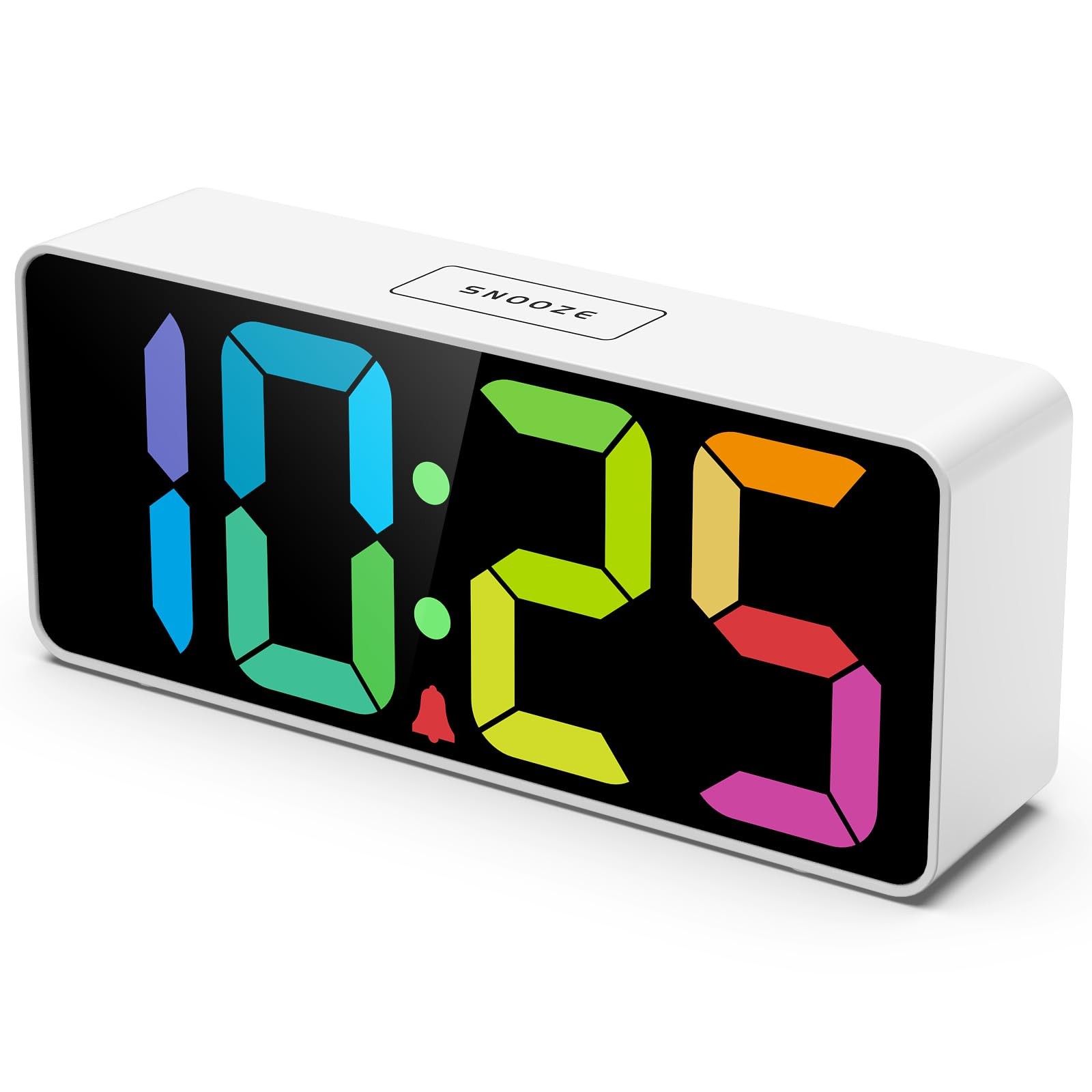Welgo 7.5 Inches Large Digital Alarm Clock for Seniors & Kids, 0100% Dimmable... gallery