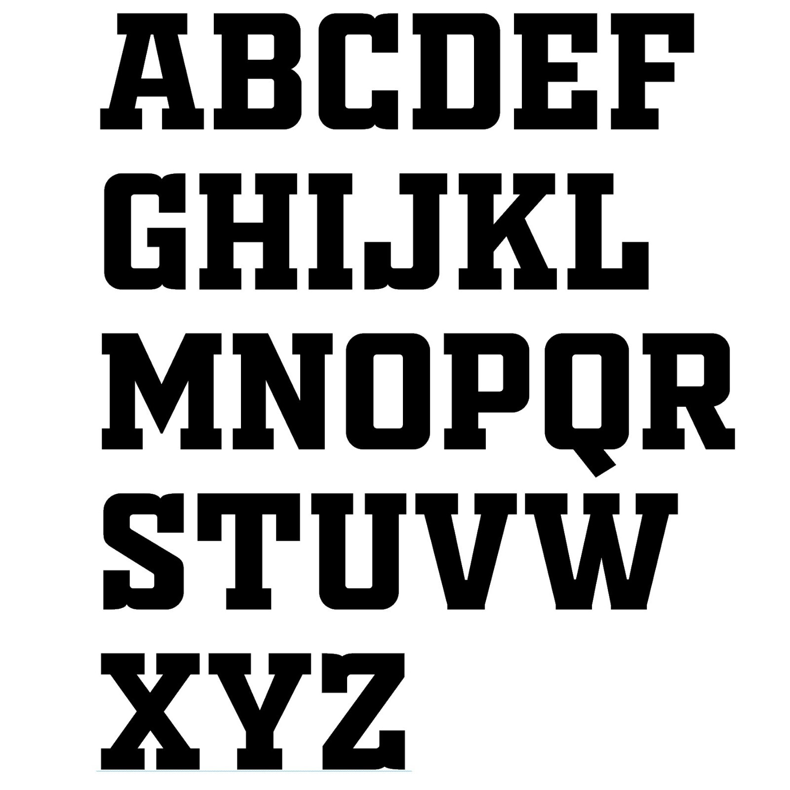 Permanent Vinyl Numbers or Letters Self Adhesive - 6in height - Address gallery