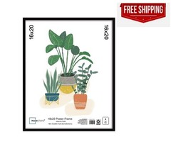 16×20 Basic Black Poster Frame
