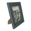 Northlight 10" Classical Rectangular 5" x 7" Photo Picture Frame Gray and Black gallery