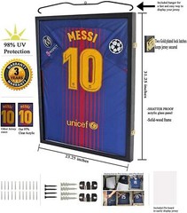 31.5″ Jersey Display Frame Case Lockable for Baseball Basketball Football Hockey