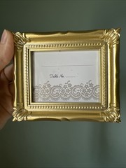 Small Miniature Frame Gold