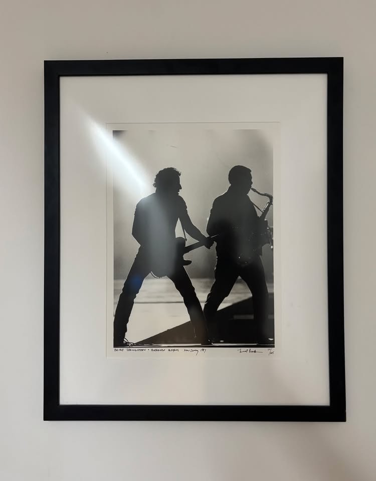 Neal Preston Ltd Ed Print Bruce Springsteen Clarence Clemons 1987 77/225 gallery