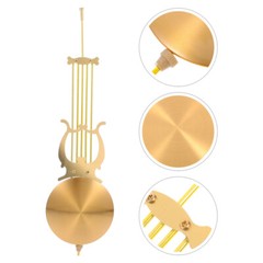 Clock Pendulum Decorative Replaceable Wall Clock Pendulum for DIY Replacement