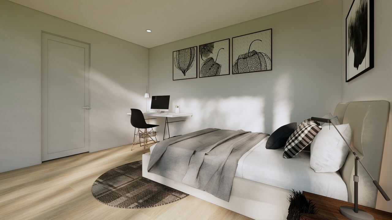 Muckross bed living space